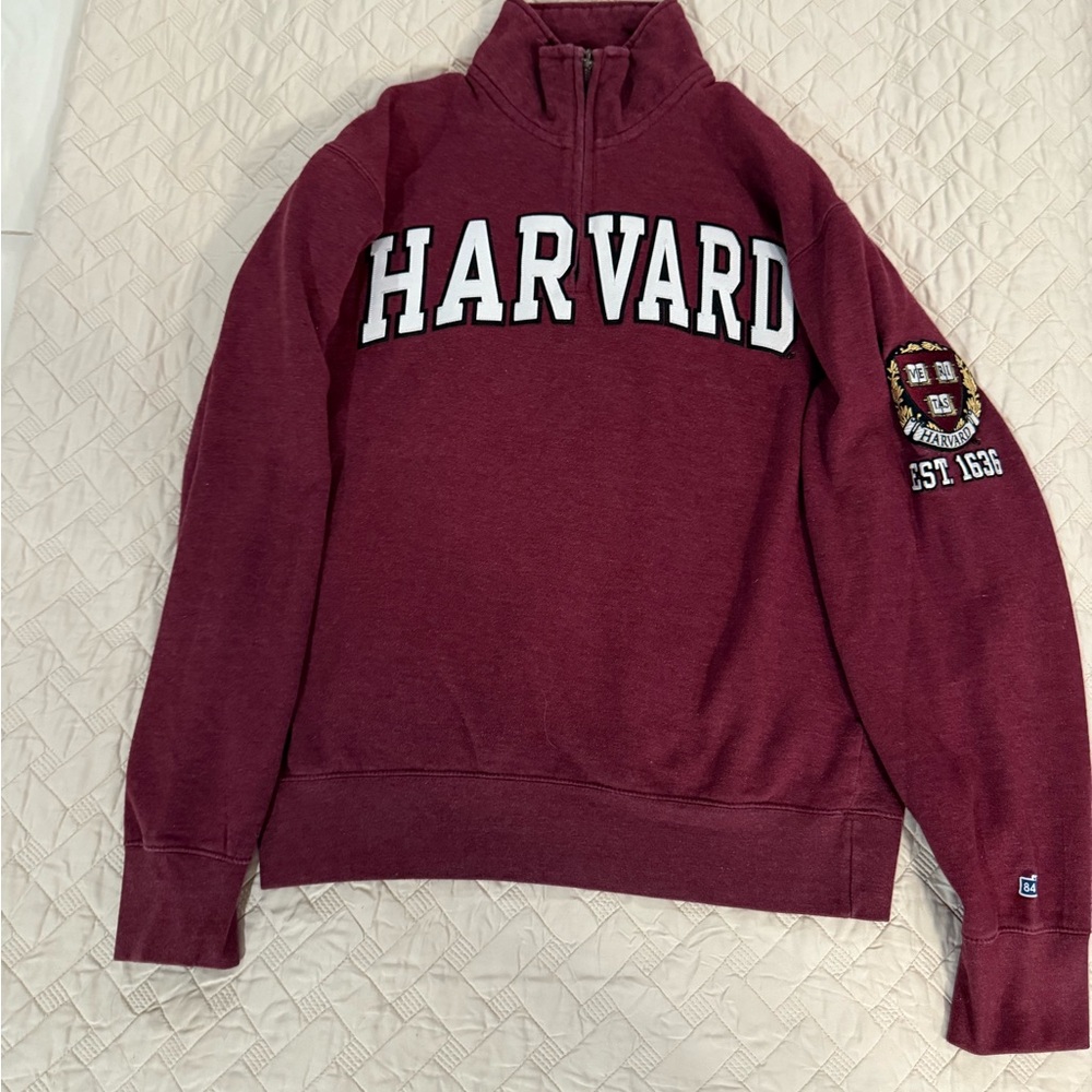 Blue 84 Maroon Zip Up Sweater